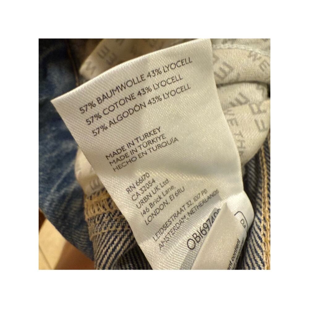 We The Free Good Luck Mid-Rise Barrel Jeans 100 Years - Picture 6 of 8